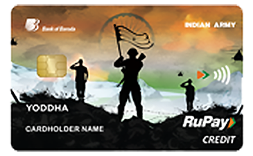 Indian Army YODDHA BoB Credit Card