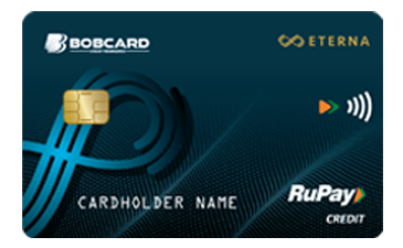 BOBCARD Eterna RuPay Credit Card