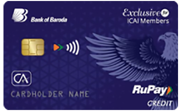 Bank of Baroda ICAI EXCLUSIVE Credit Card