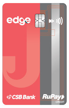 Edge CSB Bank RuPay Credit Card on UPI