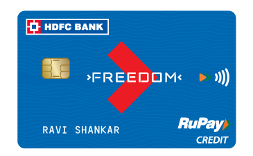 HDFC Freedom RuPay Credit Card