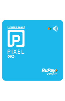 HDFC PIXEL Go  RuPay Credit Card