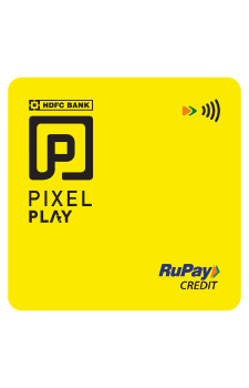 HDFC PIXEL Play RuPay Credit Card