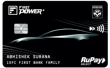 IDFC First Power Plus RuPay Select Credit Card