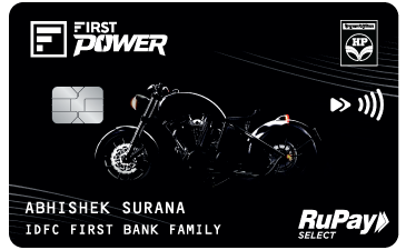 IDFC First Power RuPay Select Credit Card