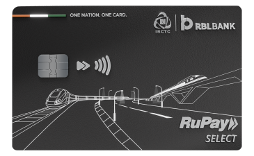 IRCTC RBL BANK RuPay CREDIT CARD