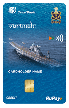Indian Navy VARUNAH BoB Credit Card