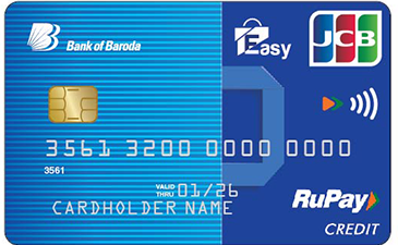 Bank of Baroda Easy RuPay Credit Card