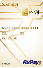 RuPay platinum credit card thumbnail