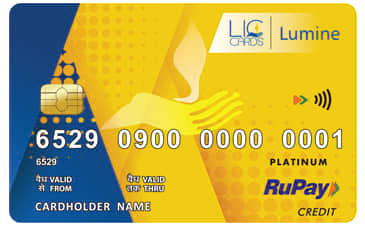 IDBI lumine Rupay Platinum Credit Card 