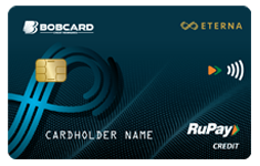 BOBCARD Eterna RuPay Credit Card