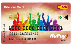 PNB Millennial RuPay Credit Card