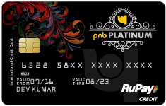 PNB Platinum RuPay Credit Card