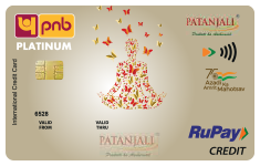 PNB Platinum RuPay Credit Card