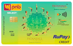 PNB Select RuPay Credit Card