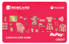 SNAPDEAL RuPay BOBCARD