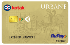 Kotak Urbane RuPay Card