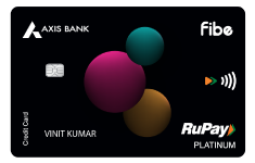Axis Fibe Axis RuPay Credit Card
