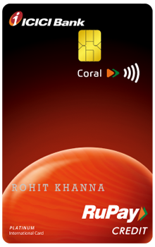 ICICI Coral RuPay Credit Card