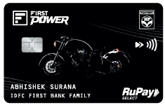 IDFC First Power RuPay Select Credit Card