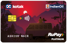 Kotak IOCL RuPay Credit Card