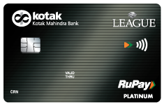 Kotak League RuPay Credit Card