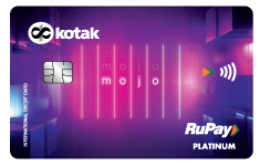 Kotak Mojo RuPay Credit Card