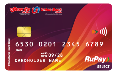Union Bank Select RuPay Credit Card