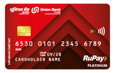 Union Bank Platinum RuPay Credit Card