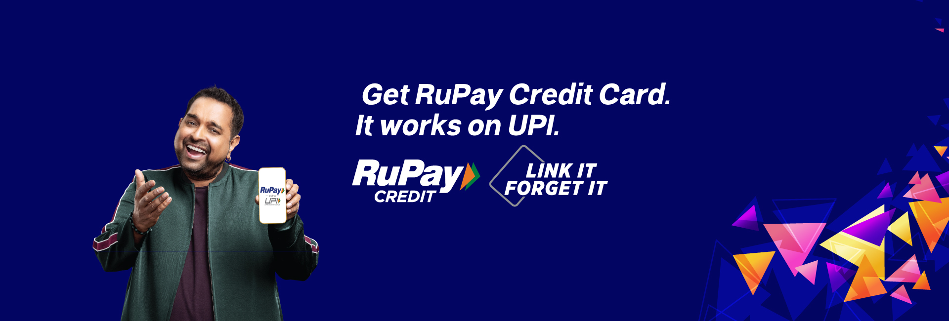 rupay credit card on upi