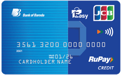 Bank of Baroda Easy RuPay Credit Card