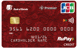 Bank of Baroda Premier RuPay Credit Card