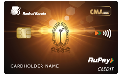 Bank of Baroda RuPay CMA One Credit Card