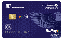 Bank of Baroda RuPay ICAI Exclusive