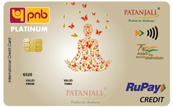 PNB Patanjali RuPay Platinum Credit card