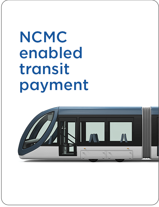 Pay via cashless fare payment mechanism